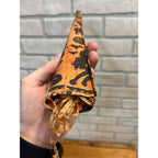 Vintage 1920s Halloween German Paper Party Horn Noisemaker Witch JOL Cat Witch