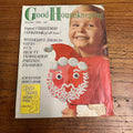 1963 DECEMBER GOOD HOUSEKEEPING MAGAZINE - Charlie Brown Stocking Book Vtg