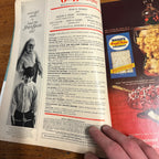 1963 DECEMBER GOOD HOUSEKEEPING MAGAZINE - Charlie Brown Stocking Book Vtg