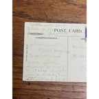 Vintage 1919 Christmas Postcard w/ Christmas Seal Tied American Red Cross