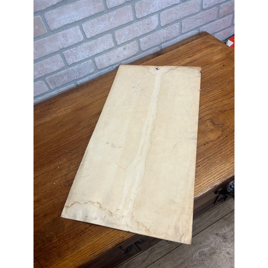 Vintage Double Cola Quart Cardstock Soda Litho Sign