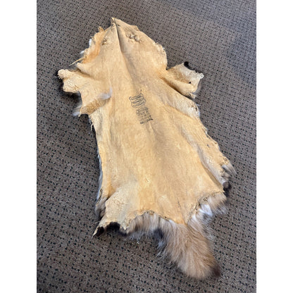 Beautiful Badger Professionally Tanned Hide Super Soft Leather Craft Pelt Fur