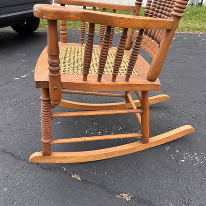 Antique Victorian Rocking Chair - Refinished