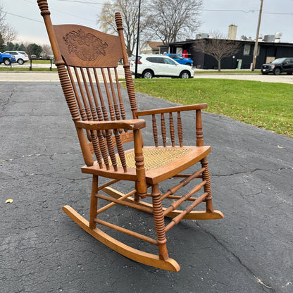 Antique Victorian Rocking Chair - Refinished