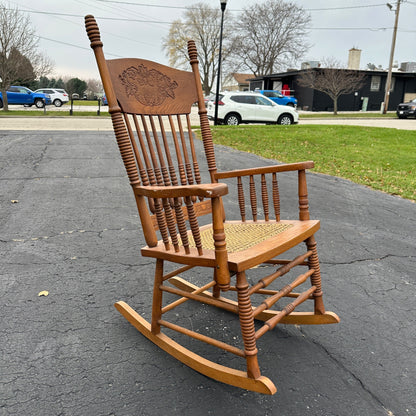 Antique Victorian Rocking Chair - Refinished