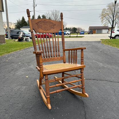 Antique Victorian Rocking Chair - Refinished