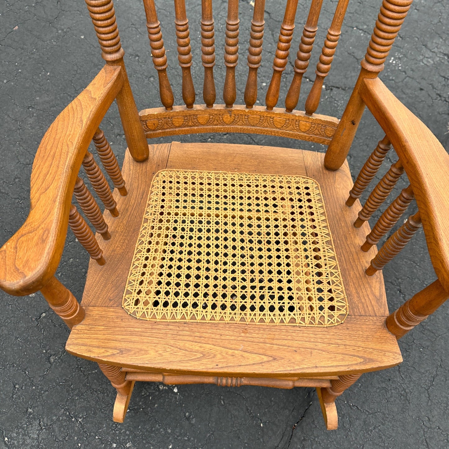 Antique Victorian Rocking Chair - Refinished