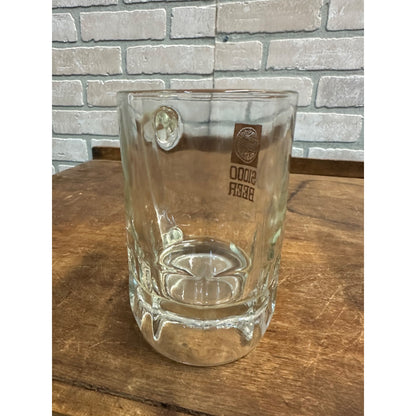 VINTAGE MILLER $1000 NATURAL PROCESS BEER 5" GLASS MUG GETTELMAN HARD TO FIND