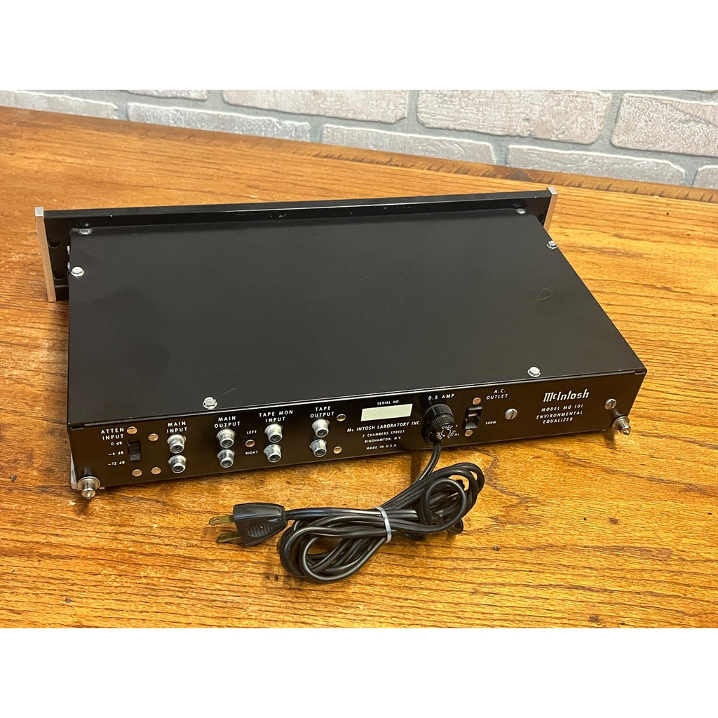Vintage McIntosh MQ 101 Environmental Equalizer MQ101 - Untested
