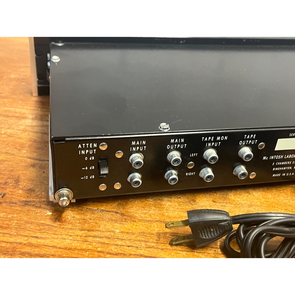 Vintage McIntosh MQ 101 Environmental Equalizer MQ101 - Untested