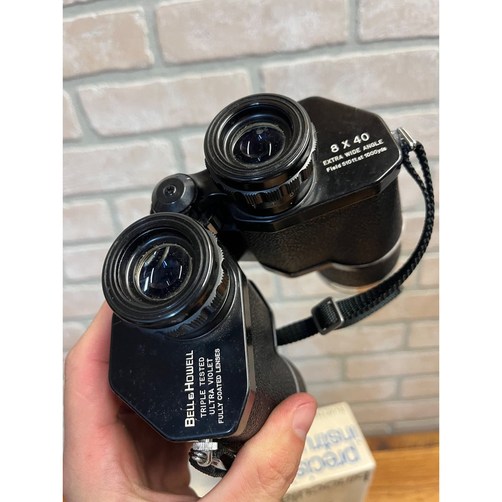 Binoculars Belle & Howell 8x40 Extra Wide Field Ultra Violet Fully Coated Lenses