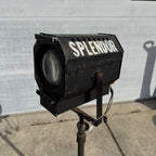 Vintage Capitol "Splendor" Industrial Art Deco Theater Spotlight Stage Lamp