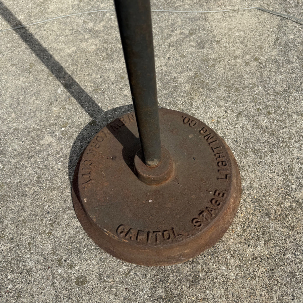 Vintage Capitol "Splendor" Industrial Art Deco Theater Spotlight Stage Lamp