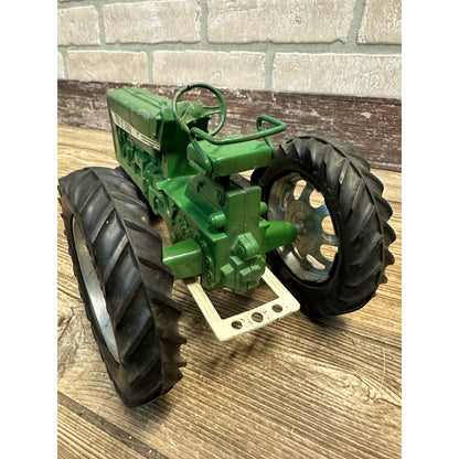 Vintage 1950s Tru-Scale #890 Green Farm Toy Tractor 1/16 Scale - Flip Seat