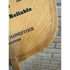Vintage 1930s-40s Blue Ribbon Foods Advertising Hand Fan