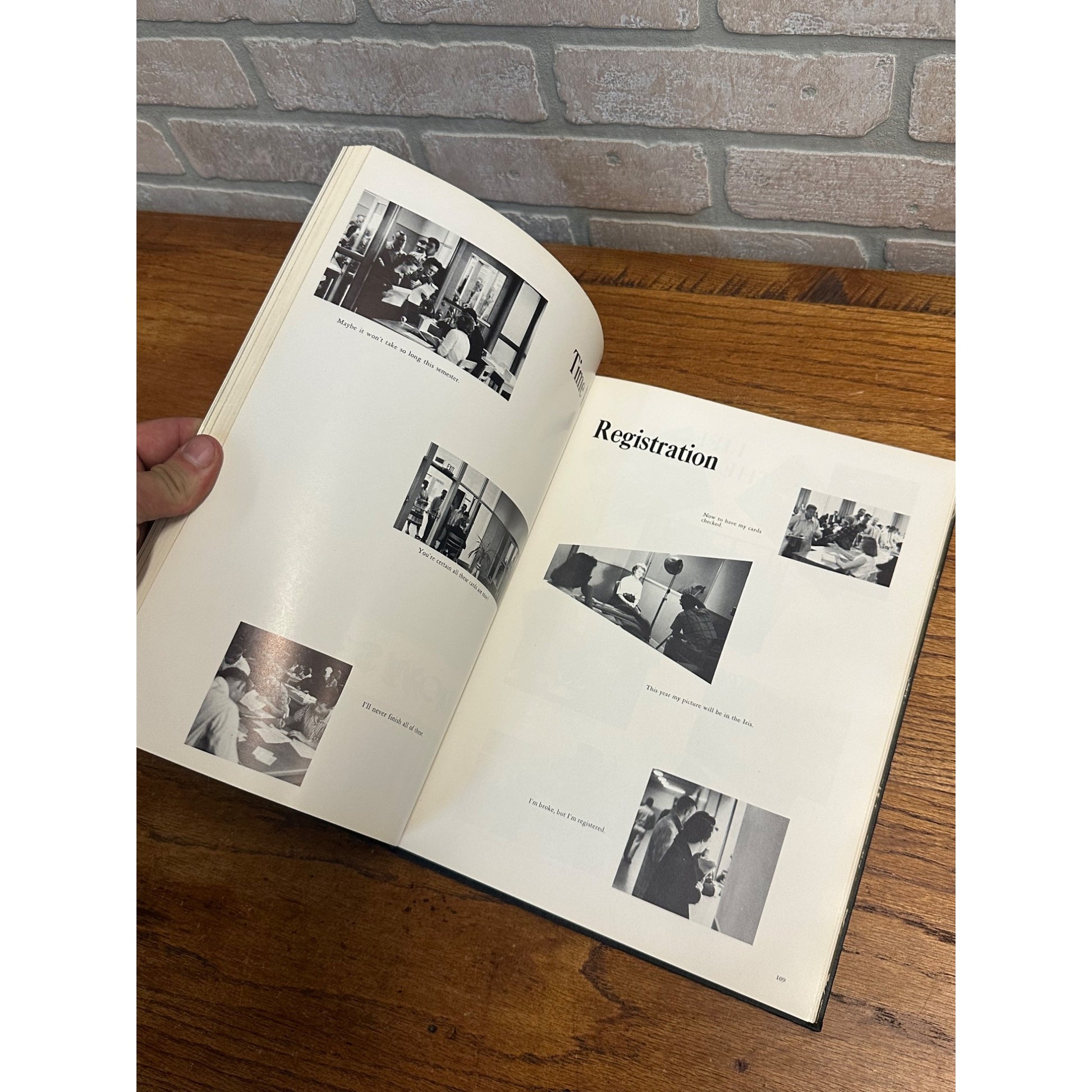 Vintage 1960 Iris Wisconsin State College Stevens Point WI Year Book University