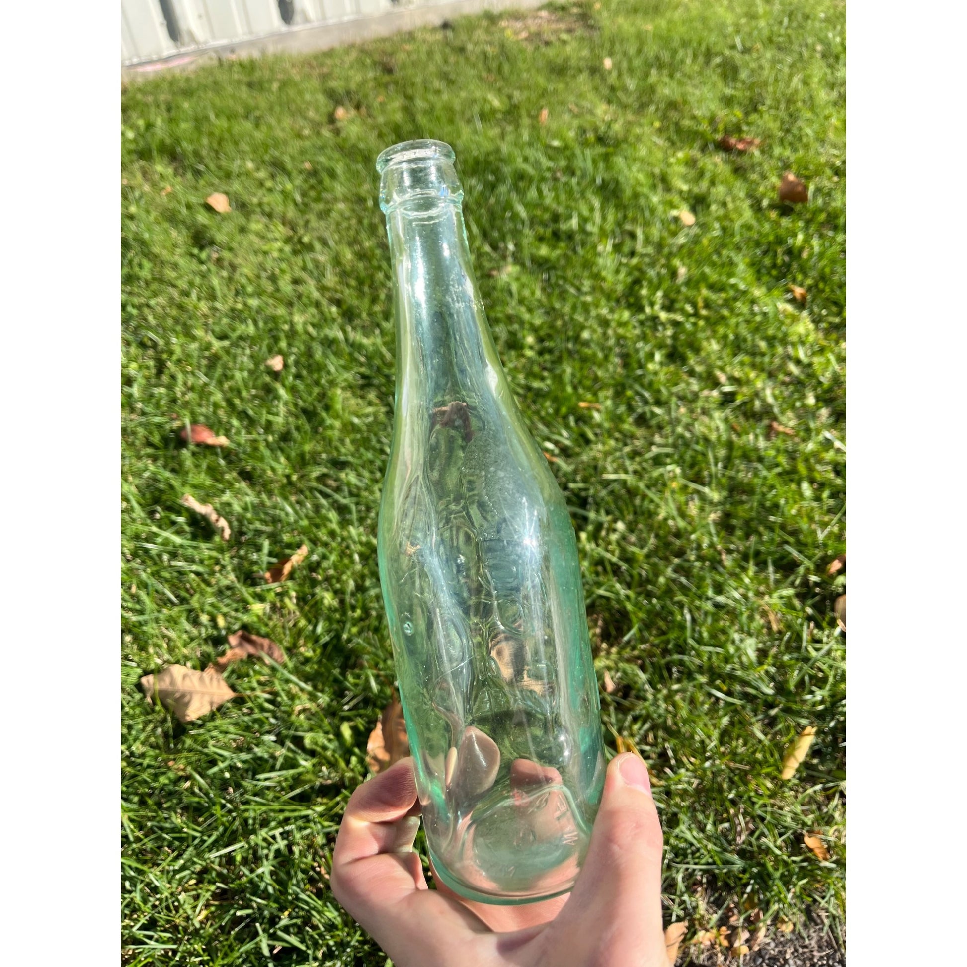 Vintage Jung Brewing Co. Pre-Prohibition Clear Embossed Beer Bottle Milwaukee WI