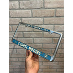 Vintage Mercedes-Benz BMW Booster Dealer License Plate Frame Westmont IL Laurel