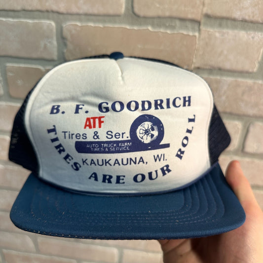 B.F. GOODRICH TIRES KAUKANA WIS RETRO SNAPBACK HAT