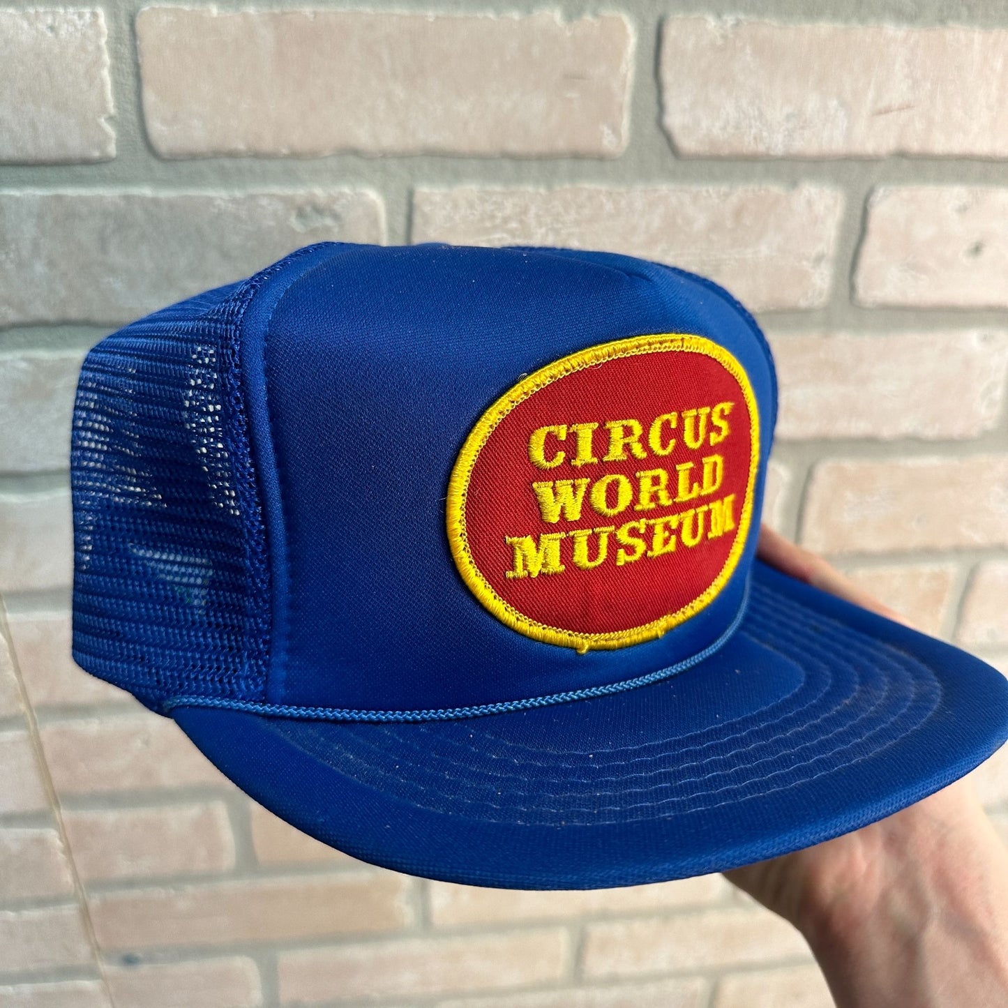 RINGLING BROS BARNUM BAILEY CIRCUS WORLD MUSEUM VINTAGE SNAPBACK HAT CAP BARABOO