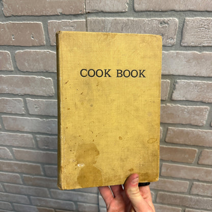 RARE Antique 1920s St Agnes Guild Church Cook Book Hardcover Appleton Wis