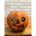 Antique Vintage Halloween German Jack o' Lantern JOL 4" Pressed Cardboard