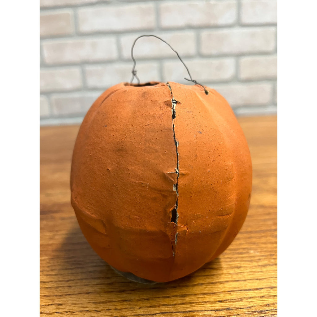 Antique Vintage Halloween German Jack o' Lantern JOL 4" Pressed Cardboard