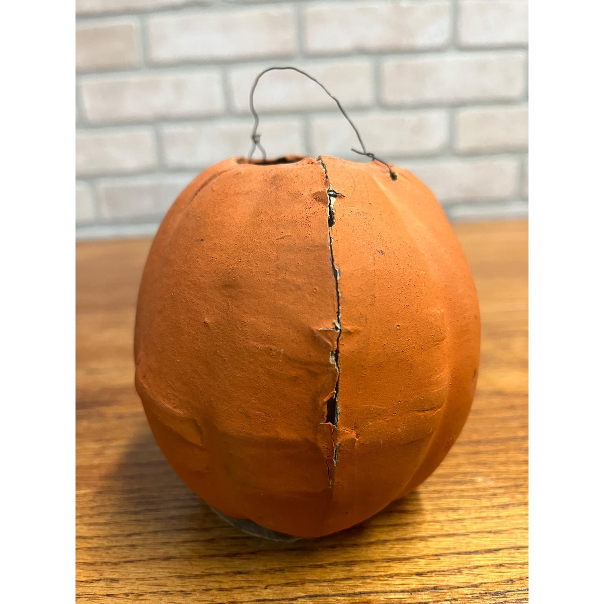 Antique Vintage Halloween German Jack o' Lantern JOL 4" Pressed Cardboard