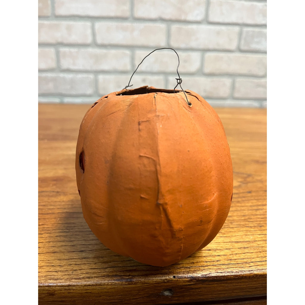 Antique Vintage Halloween German Jack o' Lantern JOL 4" Pressed Cardboard