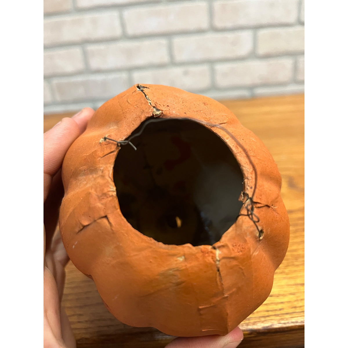 Antique Vintage Halloween German Jack o' Lantern JOL 4" Pressed Cardboard