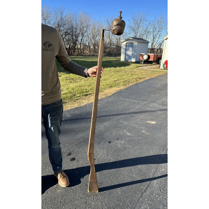 RARE Antique Torchlight Parade Marching Torch Political Campaign Grant Civil War