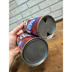 Vintage King Cola Lot (2) Straight Flat Top Steel Pull Tab Soda Cans Cleveland