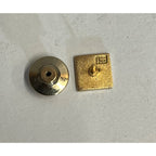 Vintage 1982 IBM Hundred Percent Club Service Award 1/10 10K Gold Lapel Pin Tie