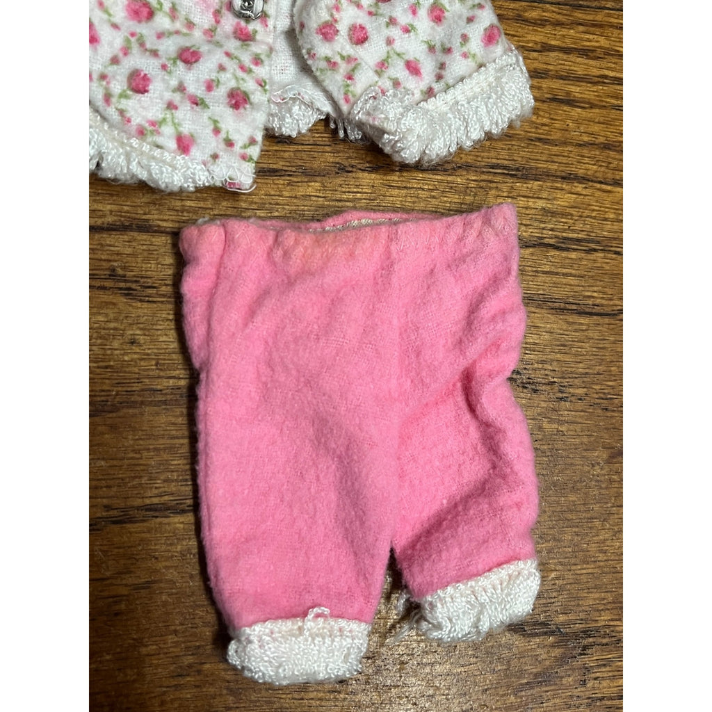 Vintage 1964 Ideal Tammy Doll Family Pepper Sister Bedtime Outfit Pink Set