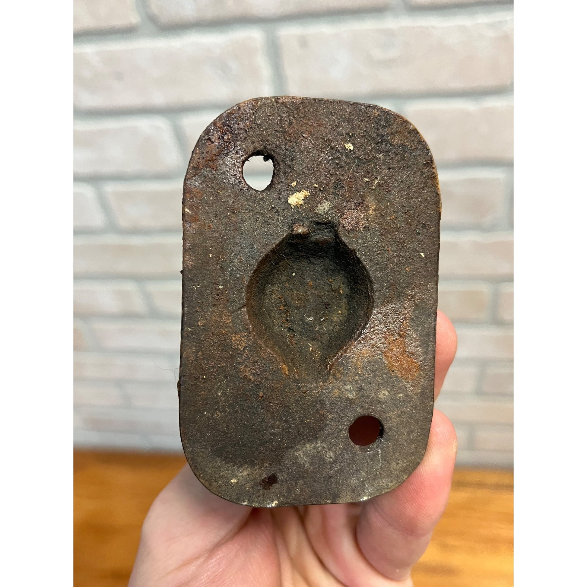 Antique 19th c. Primitive Forged or Cast Coat Barn Hooks Harness Hanger Set (3)