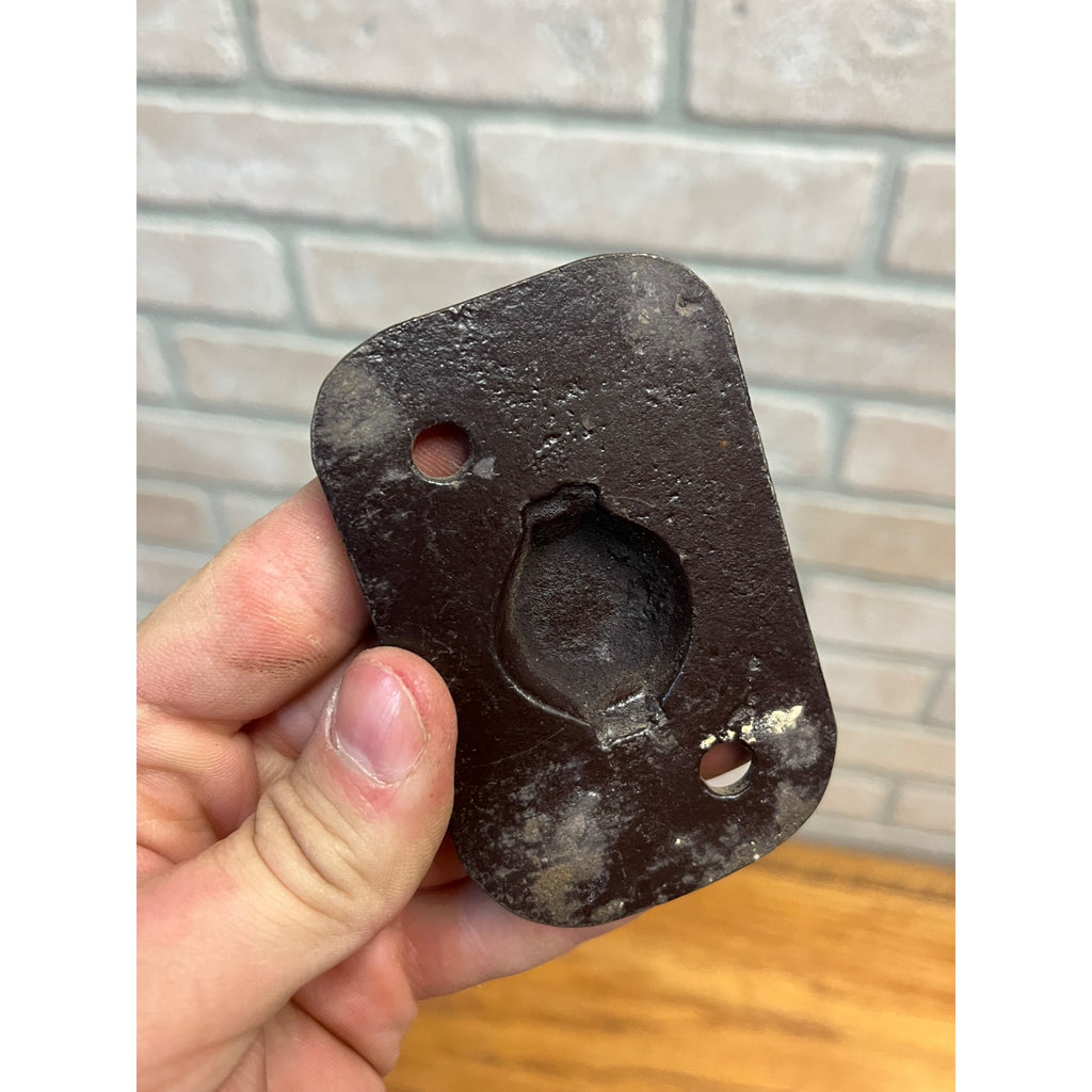 Antique 19th c. Primitive Forged or Cast Coat Barn Hooks Harness Hanger Set (3)