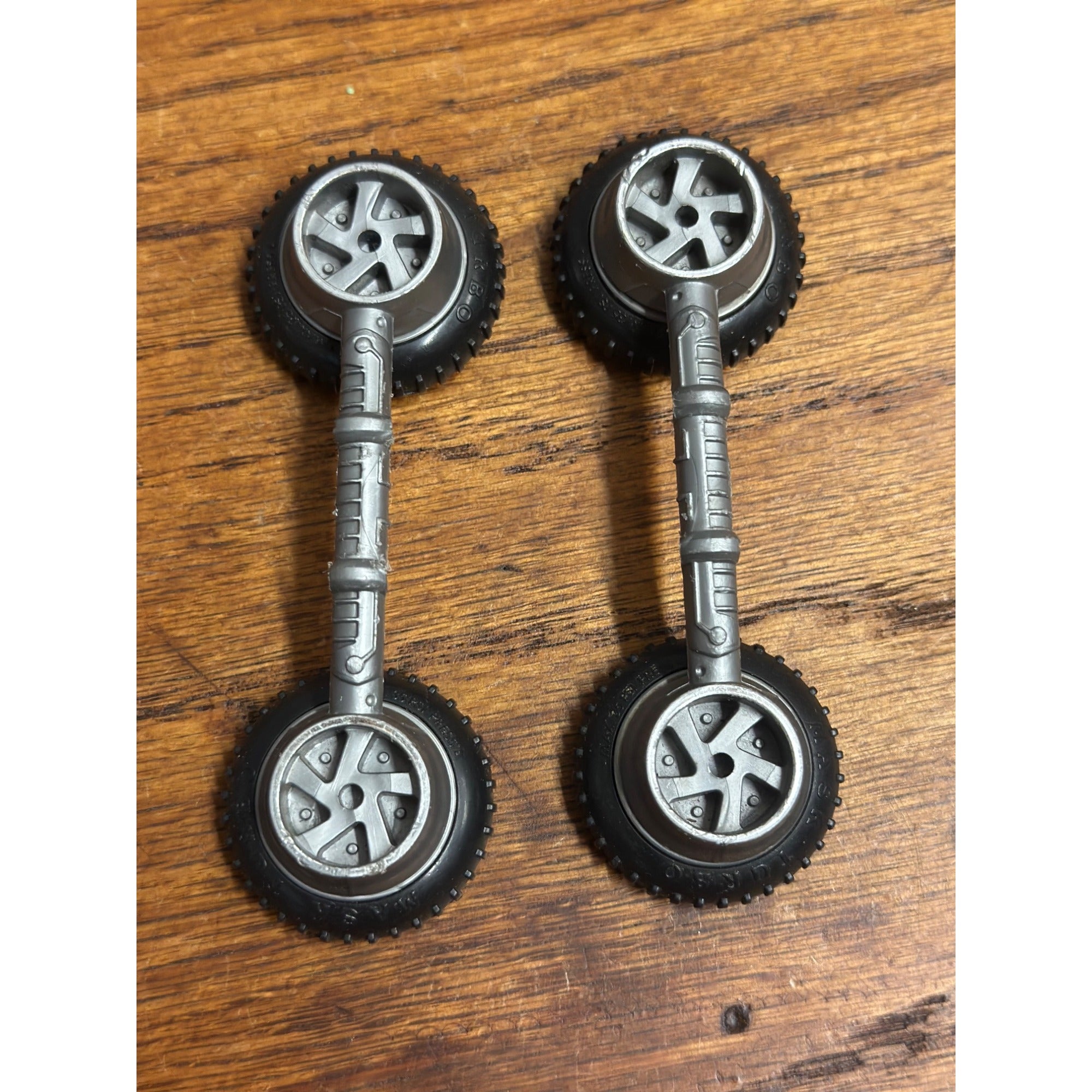 Vintage 1987 Kenner M.A.S.K Mask Bullet Blue Motorcycle Original WHEEL SET PART