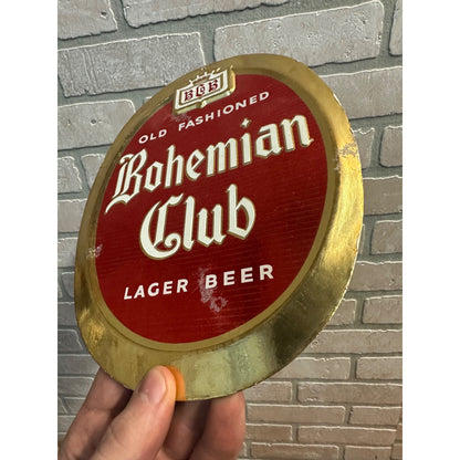 Vintage Bohemian Club Lager Beer "Old Fashioned” Chicago Foil