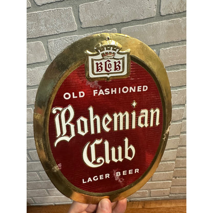 Vintage Bohemian Club Lager Beer "Old Fashioned” Chicago Foil