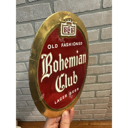 Vintage Bohemian Club Lager Beer "Old Fashioned” Chicago Foil