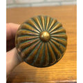 Antique c1895 Yale & Towne Radial Marquette Doorknob Cast Bronze 2-1/4"