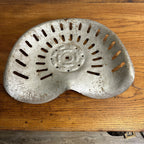Antique Janesville Machine Co Cultivator Implement Hay Cutter Metal Tractor Seat