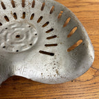 Antique Janesville Machine Co Cultivator Implement Hay Cutter Metal Tractor Seat