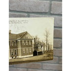 Postcard RPPC Kimberly School Wisconsin Wis WI Outagamie Building