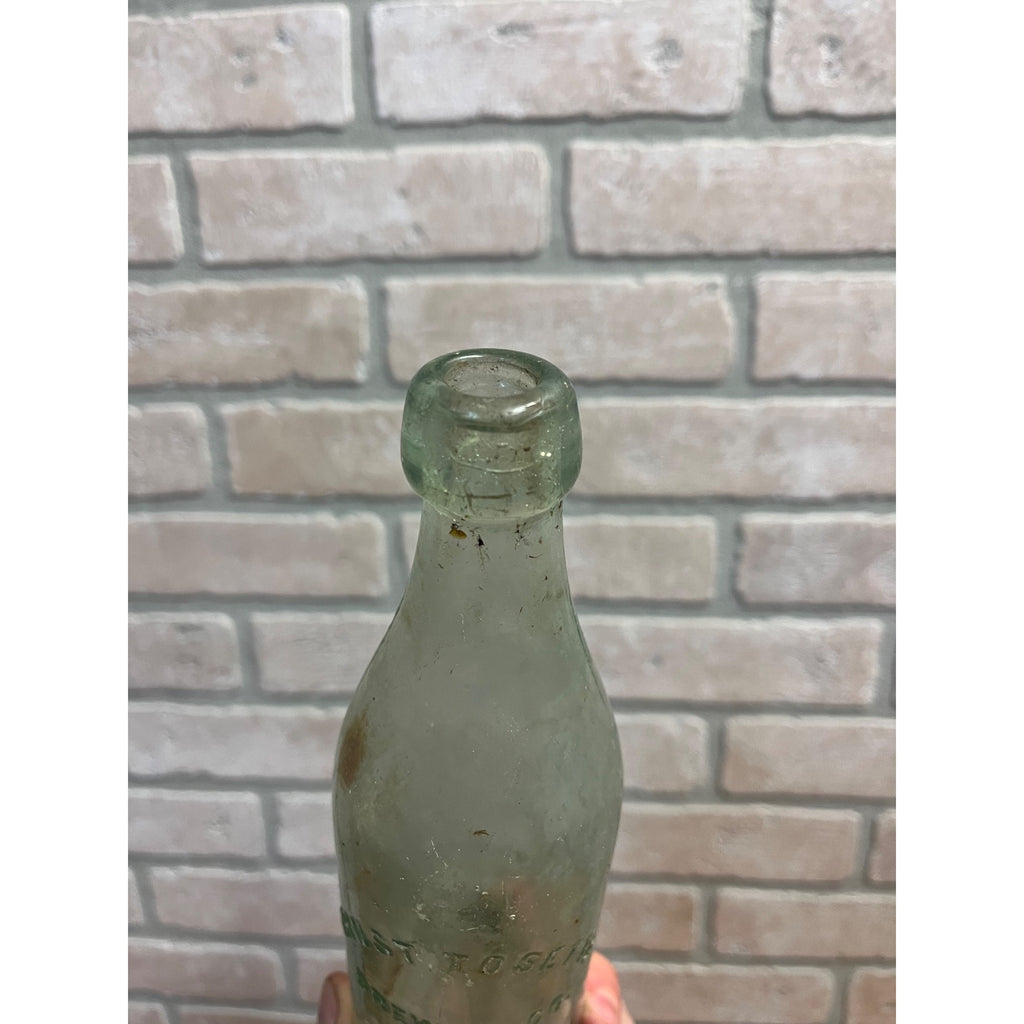 Ernst Tosetti Brewing Chicago ILL Blob Top Beer Bottle Pre Pro