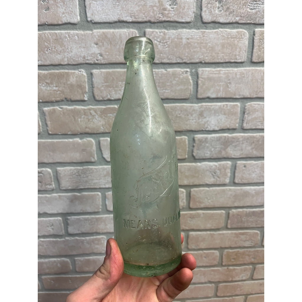 Ernst Tosetti Brewing Chicago ILL Blob Top Beer Bottle Pre Pro