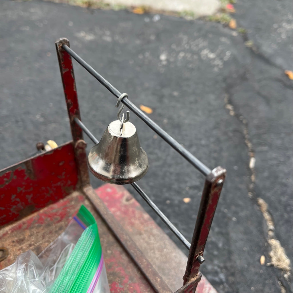 Vintage 1920s SturdiToys American LaFrance Fire Pumper Truck Pressed Steel Toy