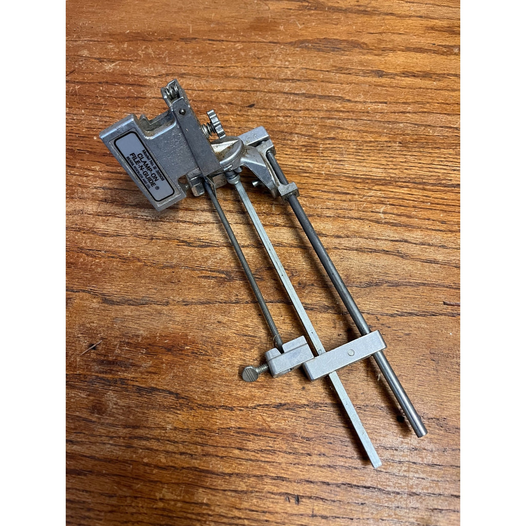 Sears Clamp On File-N-Guide Precision Chainsaw Sharpener #32-36508