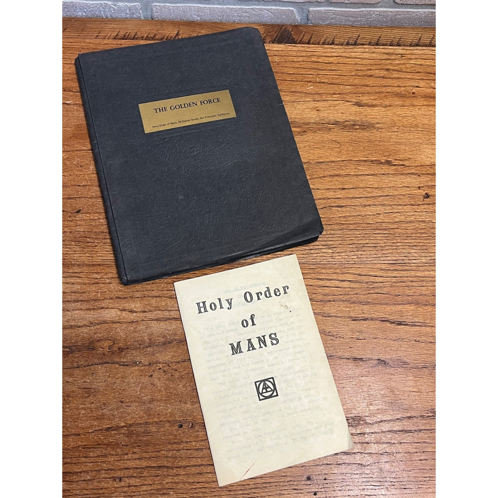 Vintage 1960s The Golden Force Holy Order of Mans Christian Religious Spiritual Text