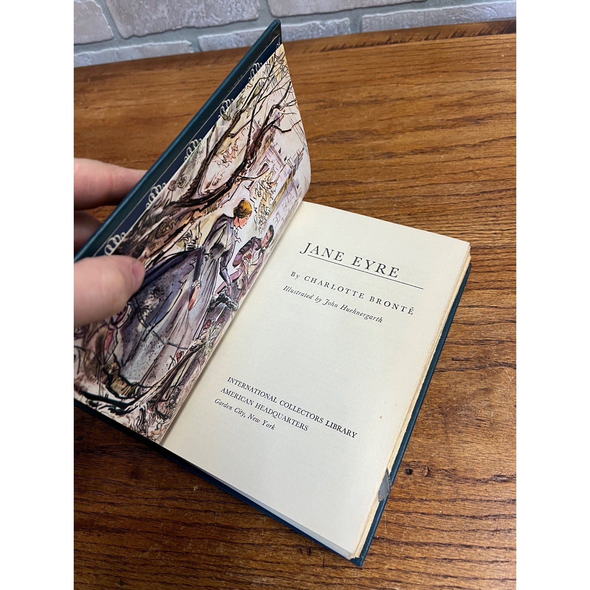 Vintage Jane Eyre by Charlotte Bronte International Collectors Library